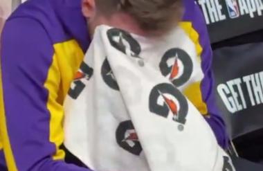Dončića premagala čustva, zlomil se je in razjokal: 
