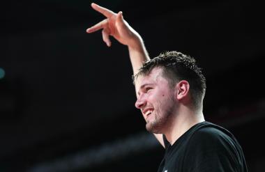 Luka Dončić spet doma (VIDEO)