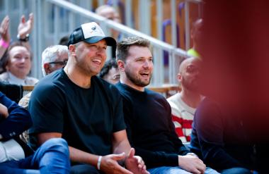 Tudi Luka Dončić v velikem pričakovanju