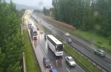 Nesreča na primorki. Previdno!