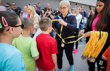 Tek otrok za dobrodelnost #foto