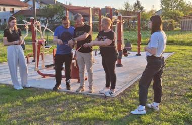 FOTO: Lemerje bogatejše za fitnes na prostem