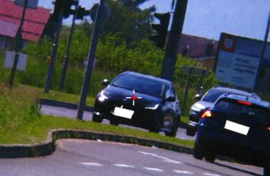 Tako je voznik začetnik divjal po Celju, ostal bo brez izpita