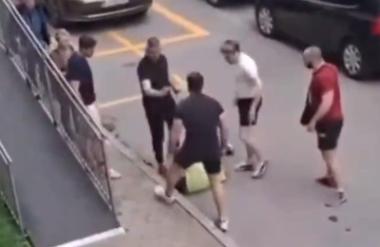 Šokanten prizor v Šiški: trije na enega, nato odjeknili streli #video