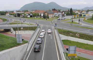Od danes naprej je zaprt pomemben ljubljanski priključek. Preverite, do kdaj bo trajala zapora