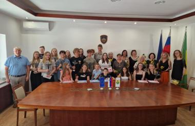 FOTO: Slovesen sprejem najuspešnejših učencev pri županu Občine Križevci