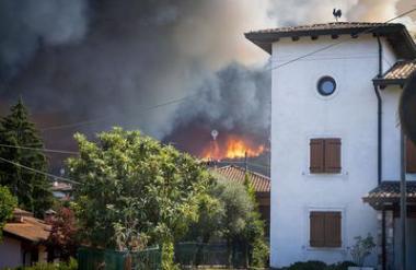 Razglašena velika požarna ogroženost naravnega okolja