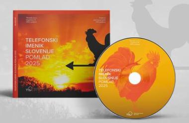 Izšel Telefonski imenik Slovenije pomlad 2025