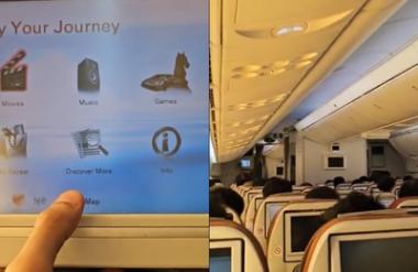Srhljiv posnetek z letala Air India: 