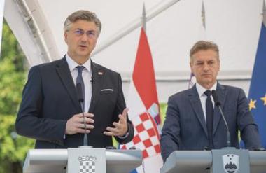 Golob in Plenković pozdravljata fleksibilnost glede obrambnih izdatkov