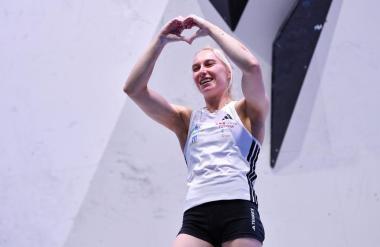 Šampionska vrnitev Janje Garnbret