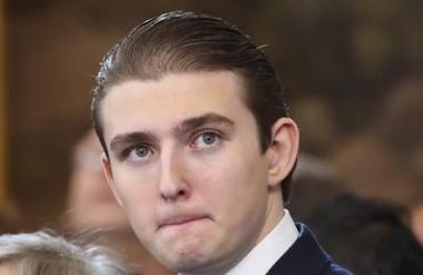 Donald Trump razkril skrivnost svojega sina Barrona