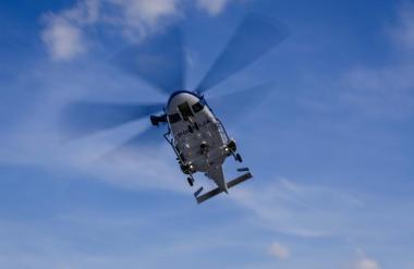 Dve nesreči ena za drugo, obakrat v zrak helikopter