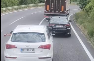Slovenec na Hrvaškem čez polno črto: 