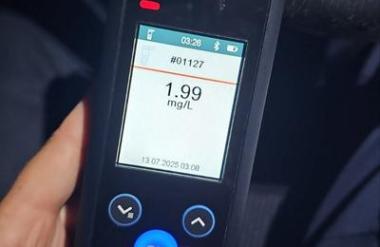 Sredi noči v Kopru ustavili Ljubljančana: napihal je 1,99 mg/l